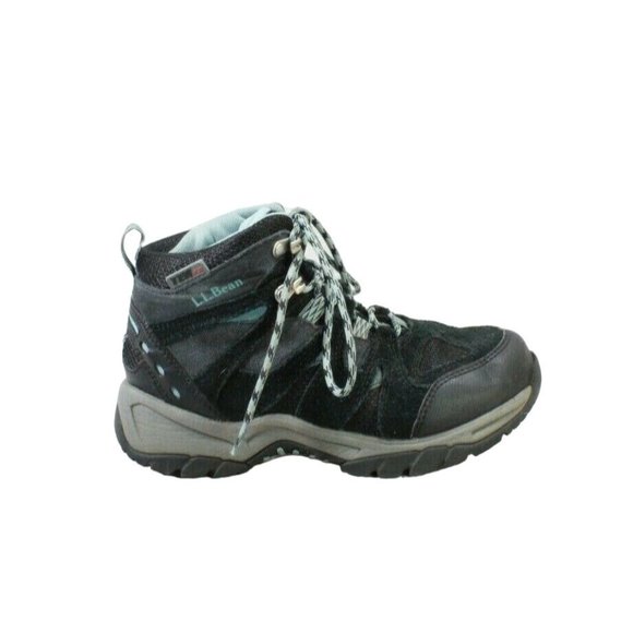 L.L. Bean Other - LL Bean Black Suede Mesh Tek 2.5 Waterproof Trail Hiking Boots Size 5